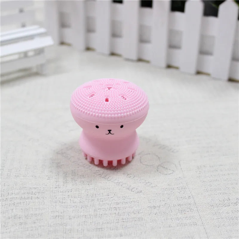 Silicone Face Cleansing Brush — Deep Pore Exfoliator & Skin Scrubber