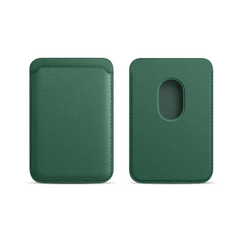 MagSafe Magnetic Leather Wallet Case — iPhone 12 13 14 15 16 Pro Max