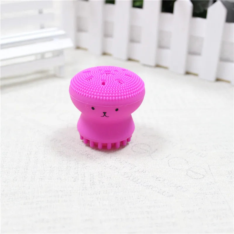 Silicone Face Cleansing Brush — Deep Pore Exfoliator & Skin Scrubber