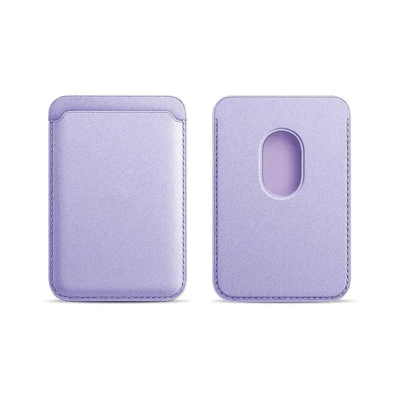 MagSafe Magnetic Leather Wallet Case — iPhone 12 13 14 15 16 Pro Max