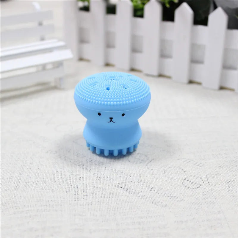 Silicone Face Cleansing Brush — Deep Pore Exfoliator & Skin Scrubber