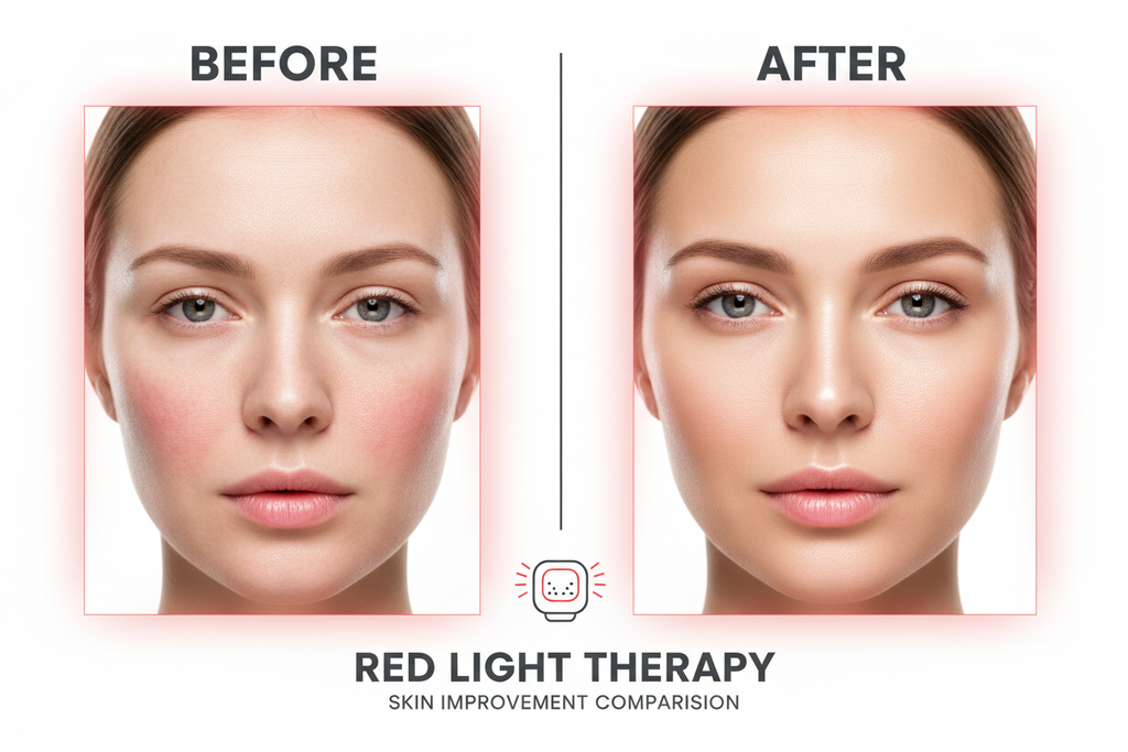 Red Light Therapy Face Mask — LED Skin Rejuvenation & Anti-Ageing