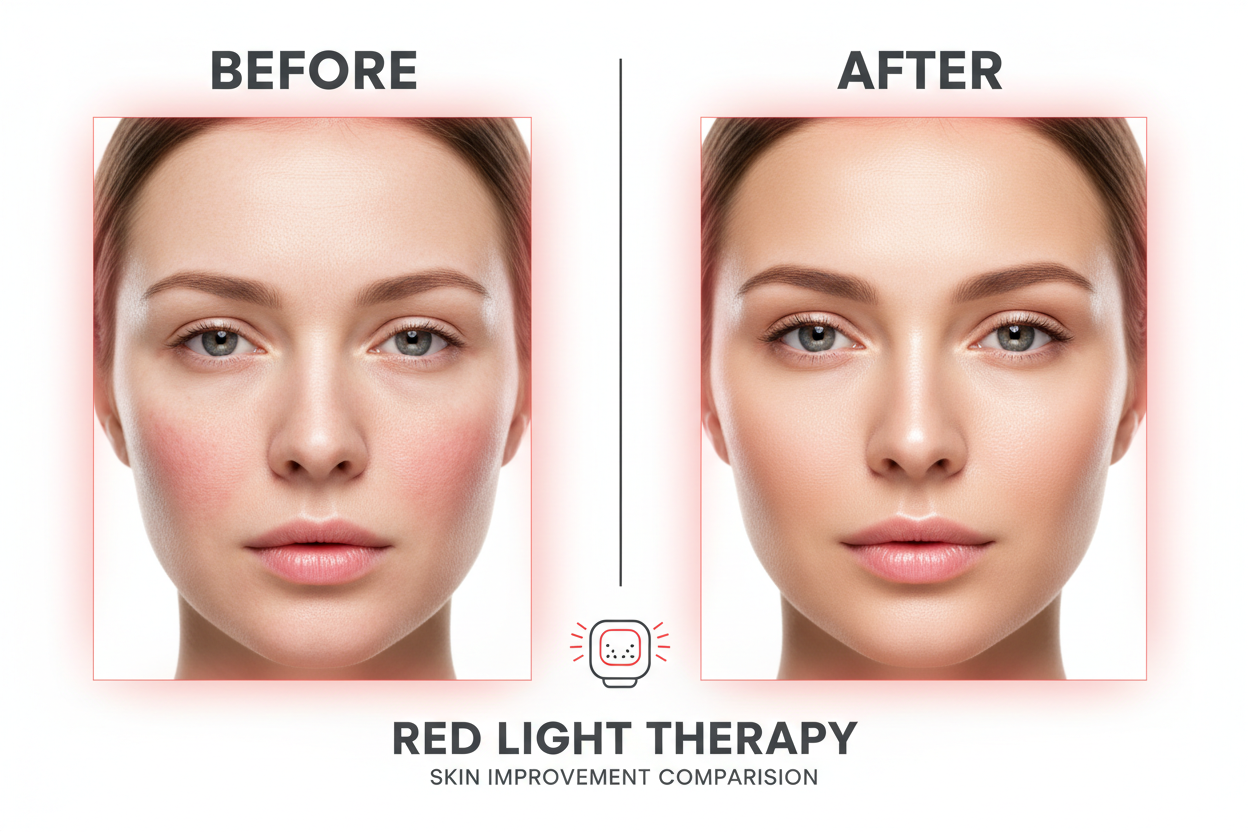 Red Light Therapy Face Mask — LED Skin Rejuvenation & Anti-Ageing