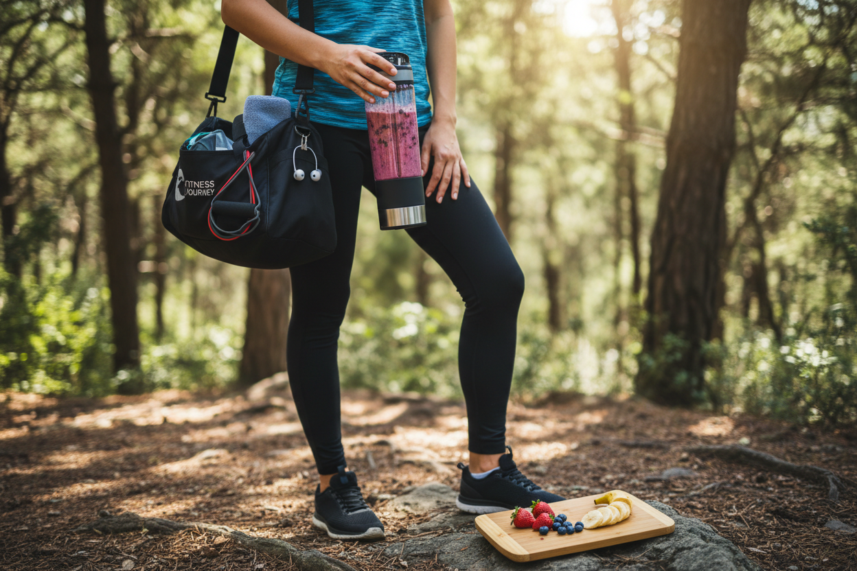 Portable Blender Bottle — USB Rechargeable Personal Smoothie Maker
