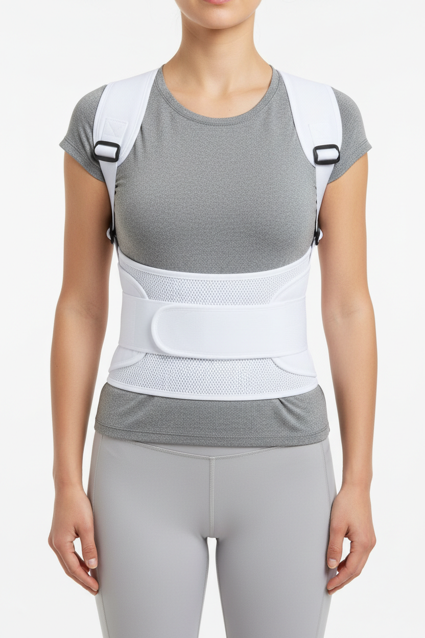 Posture Corrector Back Brace — Adjustable Support for Men & Women