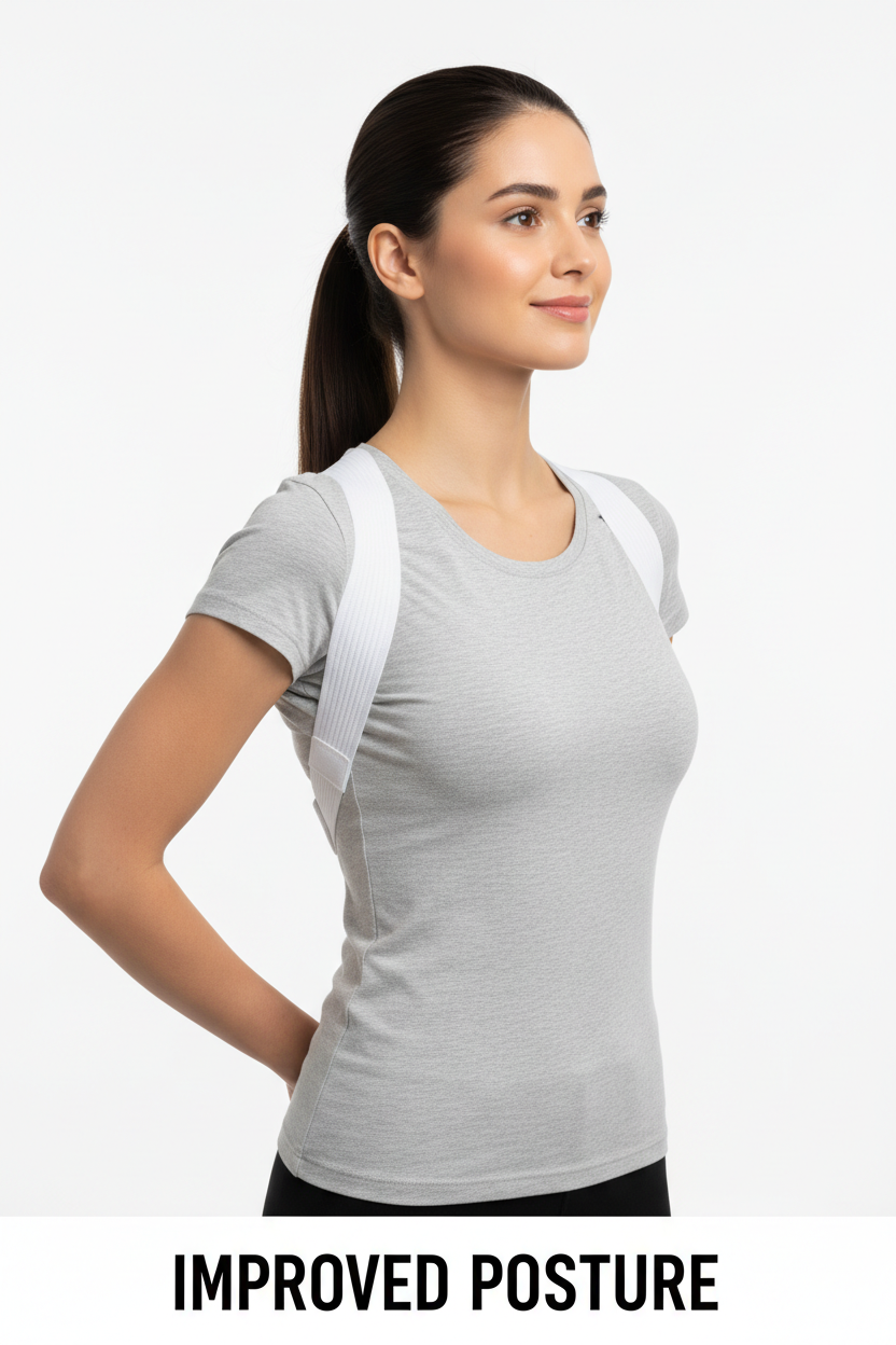 Posture Corrector Back Brace — Adjustable Support for Men & Women