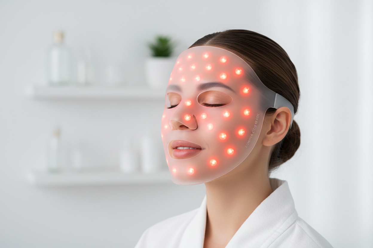 Red Light Therapy Face Mask — LED Skin Rejuvenation & Anti-Ageing